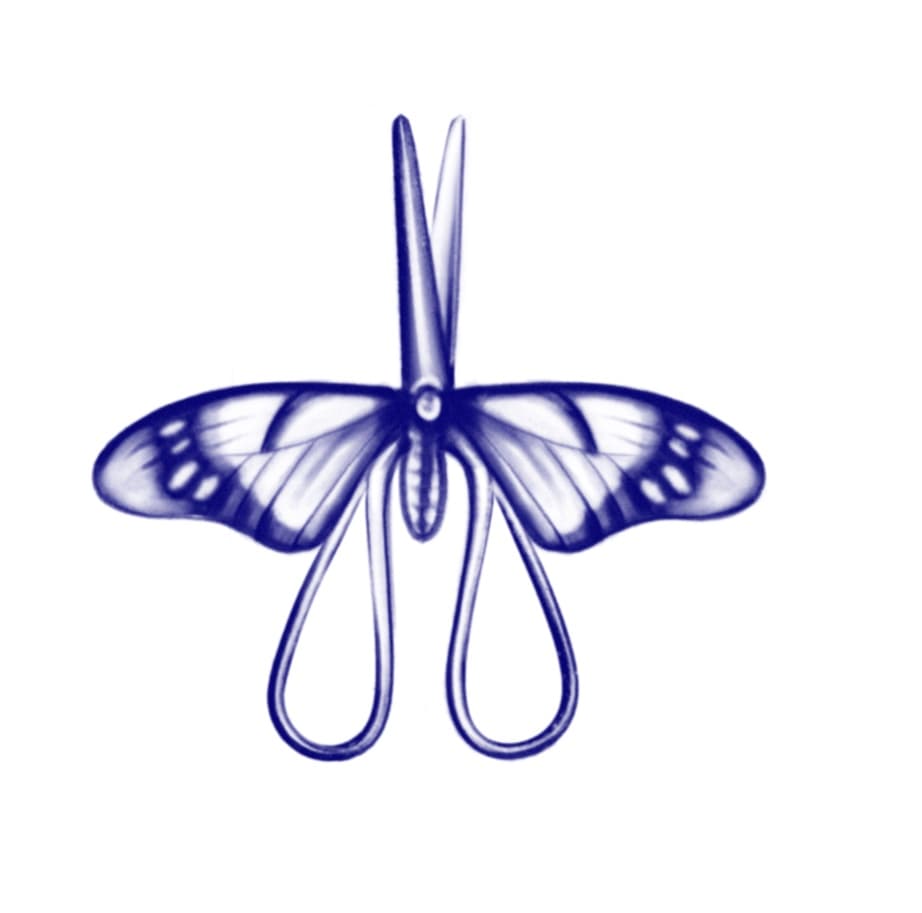 scissor butterfly